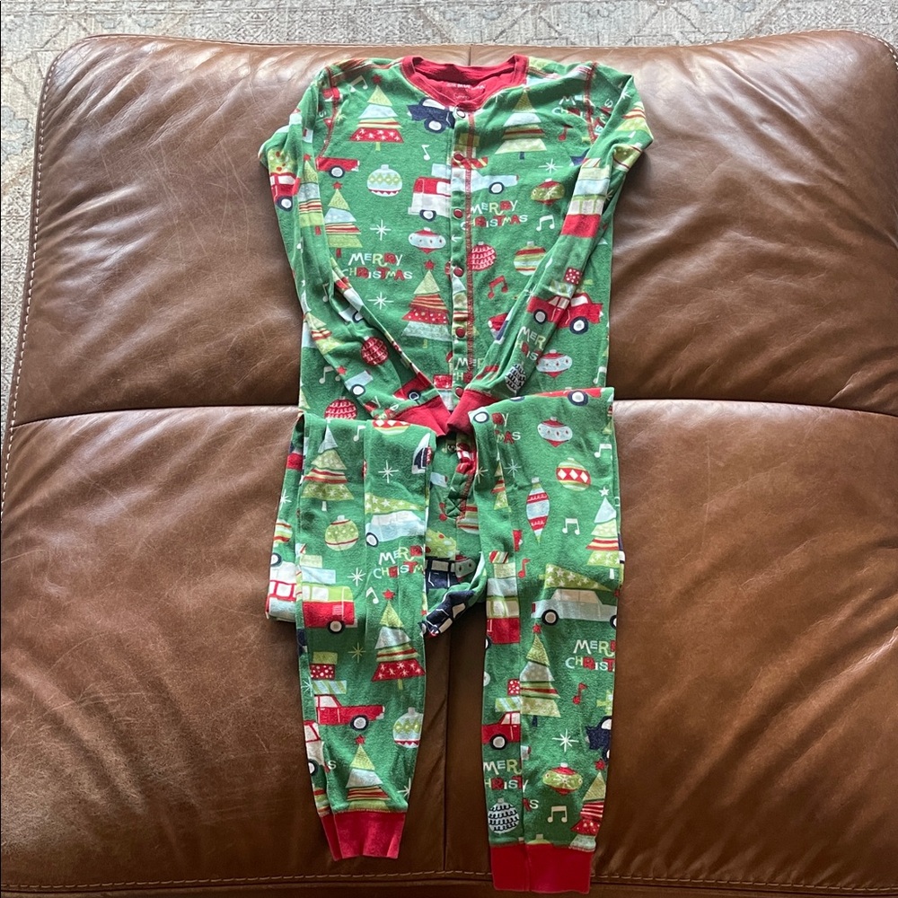 Hatley - Little Blue House Christmas Union Suit